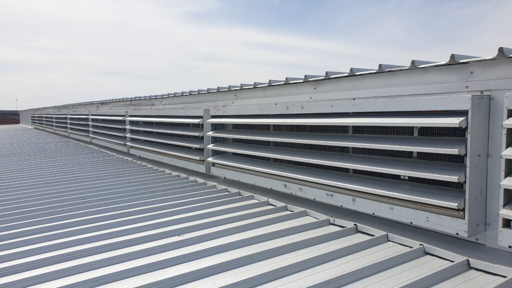 ventilation systems company automated mechanical ventilation louvres
