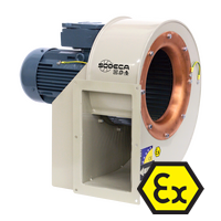 Atex CMP centrifugal fan with atex icon certification