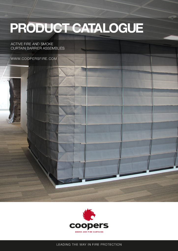 coopers fire curtains product catalogue grey fire curtain image