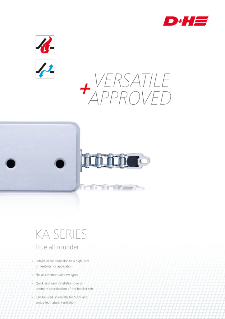 D+H Mechatronics products catalog KA series Image